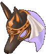 Copper Wolf Mask