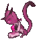 Purple Evil Cat